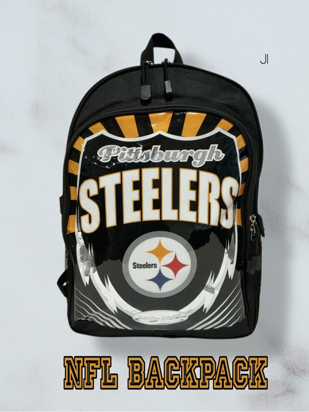 PITTSBURGH STEELERS NFL Lightning Graphics Backpack